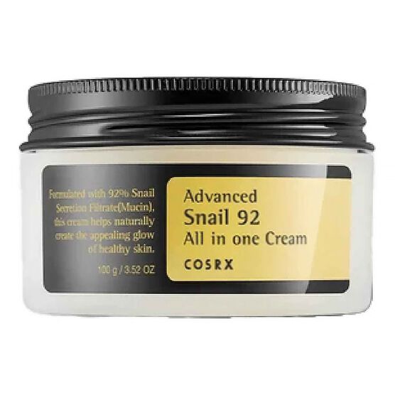 Creme Facial COSRX Advanced Snail 92% Mucina de Caracol